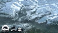 Snow mountain South America