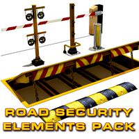 Road Security Elements Pack