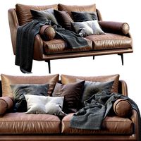 Leather Sofa Larseen By Maras