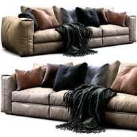 Flexform Leather Sofa Asolo