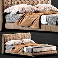 Minotti Curtis Bed