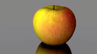 Apple low poly