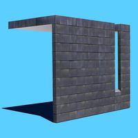 Metal Tiled Wall