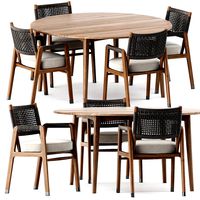ORTIGIA CHAIR and GRASSHOPPER TABLE