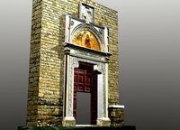 MEDIEVAL ROMANIC PORTAL No.2