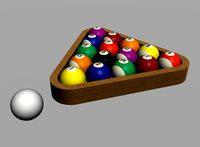 billiard balls