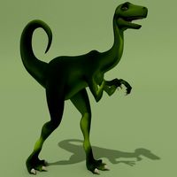 Dino Cartoon Rigged