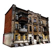 LOW  Photorealistic European Buildings 01