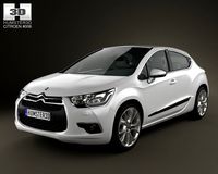 Citroen DS4 2012 3D Model