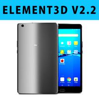 E3D - Huawei MediaPad M3 Lite 8.0 model