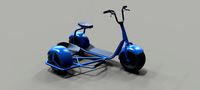 Scooter with sidecar concept