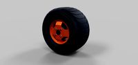 Wheel from electric scooter