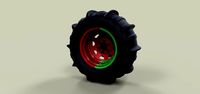 Wheel for sand