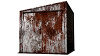 Rusty Metal Shed