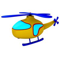 Cartoon Helicopter