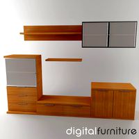 TV Furniture Wall System 10
