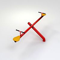 Small Two Seat Teeter