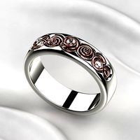 Roses Composite Gold Ring