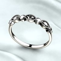 Seven Gems Fashion Gold Ring