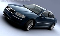 Audi A8 2003 3D Model