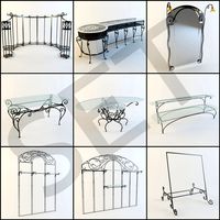 Wrought iron furniture