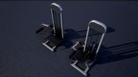Leg Extension Curl Machine