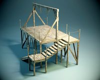Gallows Scaffold PBR