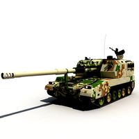 China Type PLZ05 155mm Self-propelled Gun Howitzer