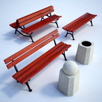 Street furniture set04