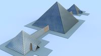 triple junction pyramids