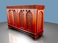 Carved Console