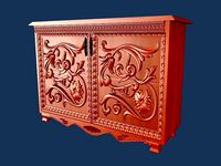 Carved Cabinet