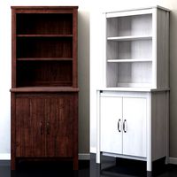 IKEA BRUSALI High cabinet with doors