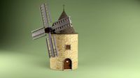 Windmill Low-Poly