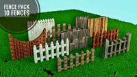 Wooden Fence Pack (10 Fences)