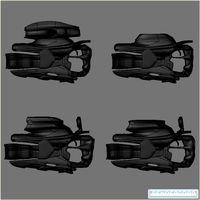 HF nU blaster V2 set.blend