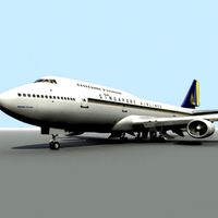 B 747-400 Singapore Airlines
