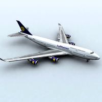 B744 Lufthansa