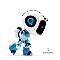Lovely robot - friendly toy companion