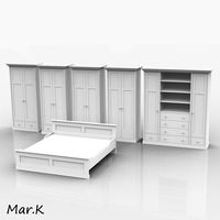 Wardrobe + double bed
