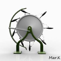 Perpetuum mobile (springs)