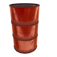 Clean metal barrels