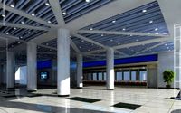 Lobby Space 130 3D Model