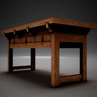 HD Rustic Desk