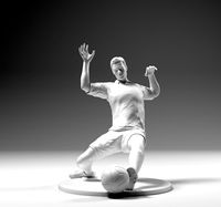 Footballer 02 Sledge Strike 02 Stl