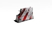 Road block 01 detailed
