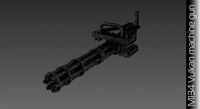 M134 Vulcan Minigun Machine Gun