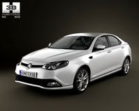 MG6 Magnette 2012 3D Model