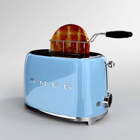 Smeg Toaster Blue TSF02PBEU