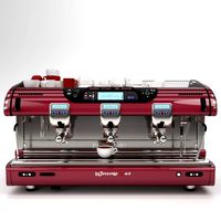 La spaziale Coffee Machine Burgundy 3 group